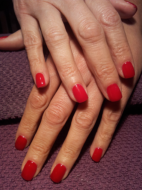 Red CanapÃ¨ colour gel 141 