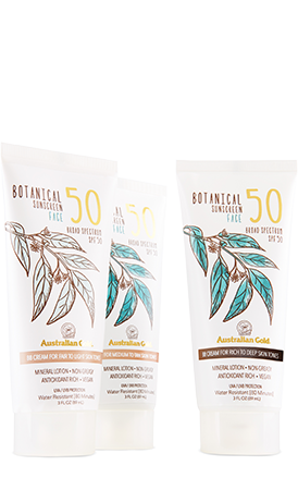 BOTANICAL SUNSCREEN TINTED FACE SPF 50 